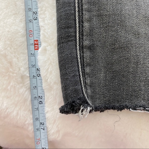 Express gray skinny crop jeans - Picture 4 of 5